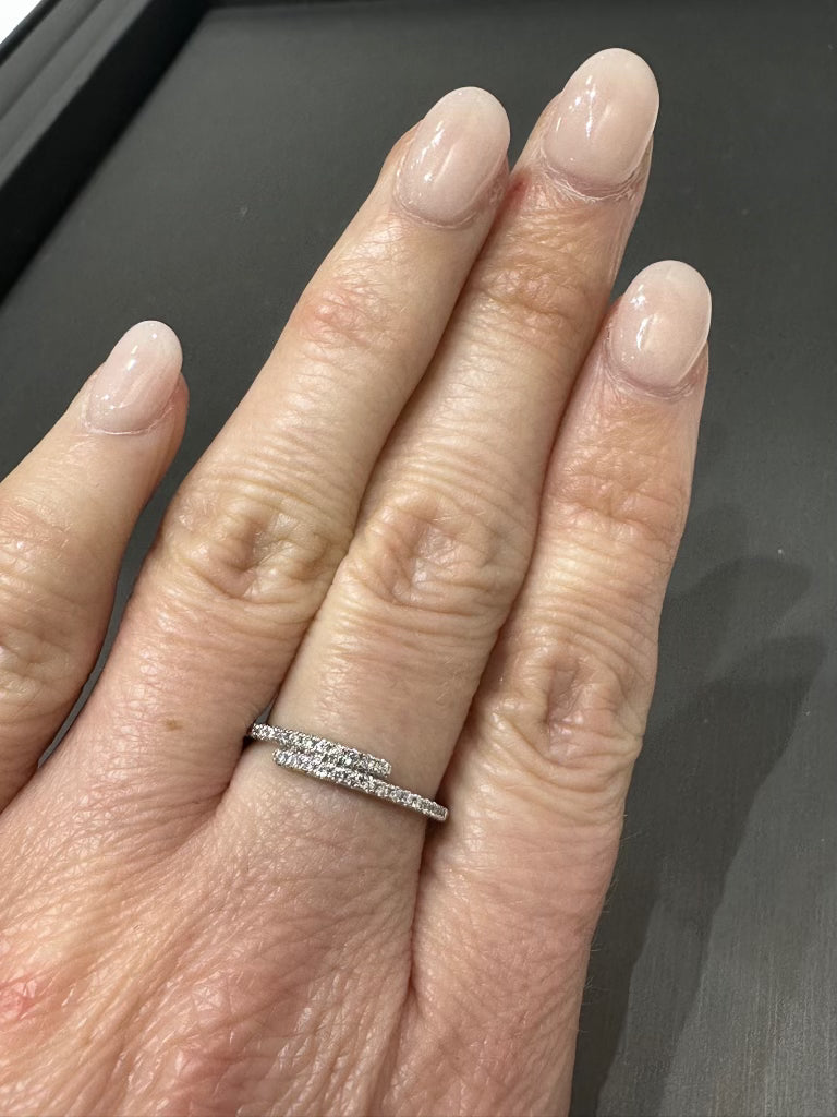 Double Wrap Diamond Band