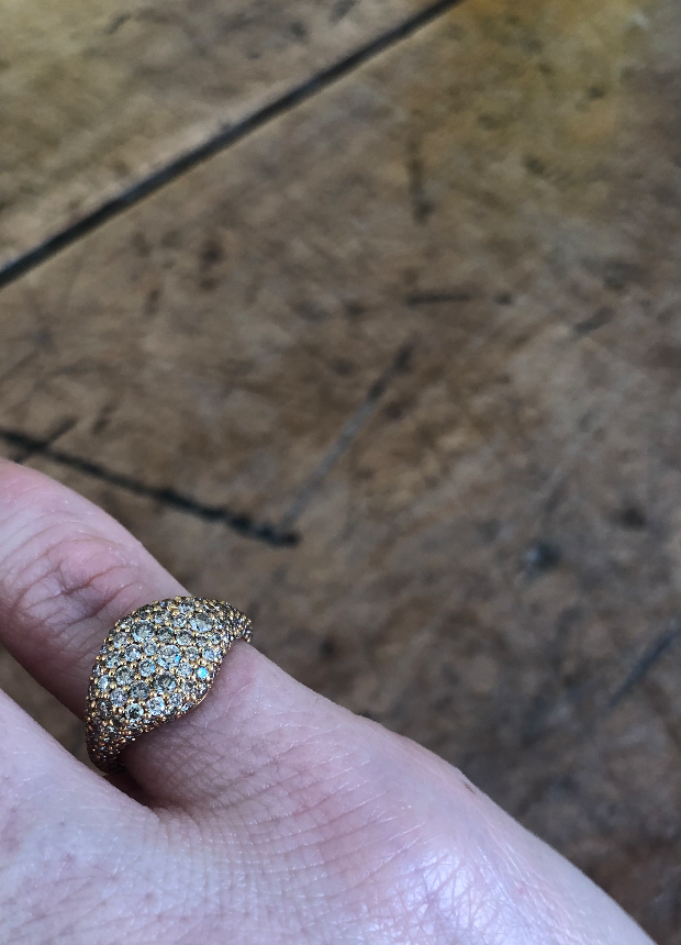 Pave Pinky Ring